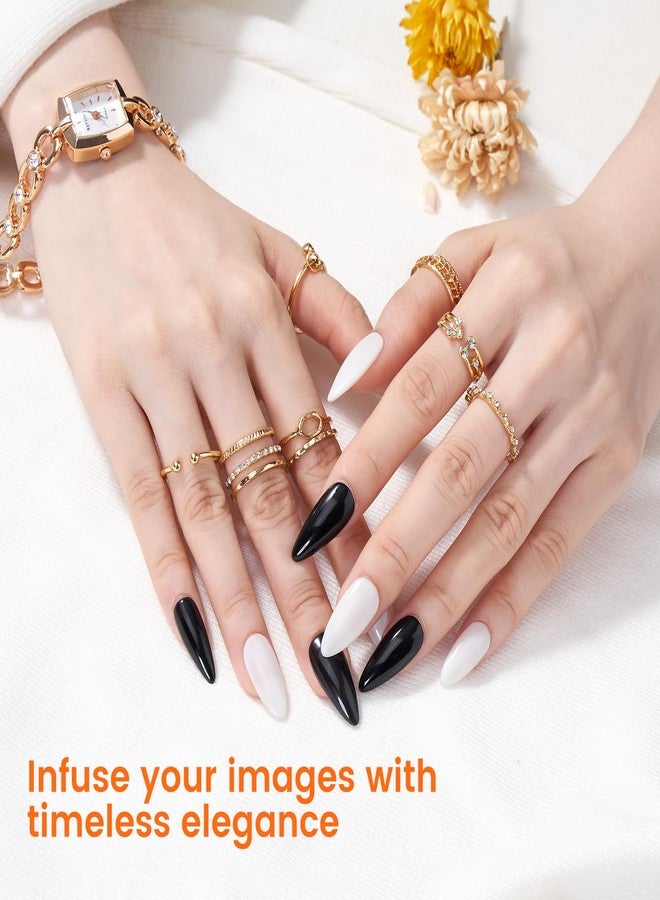 Wilfniee Practice Hand for Acrylic Nails: Silicone Nail Hand Practice with Gold Rings - Flexible Fake Hand Mannequin Nail Hand Kit for Beginners - Image 2